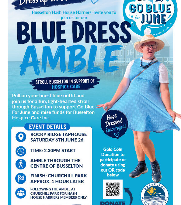 Blue Dress Amble 2026